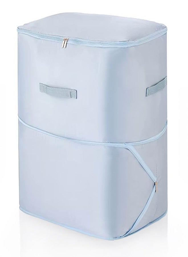 PRIME PICK حقيبة غطاء سرير برايم بيك - حقيبة تخزين كبيرة السعة للألحفة والبطانيات وأغطية السرير والملابس والأغراض الموسمية - متينة، مقاومة للماء، قابلة للطي مع سحاب، عبوة من قطعة واحدة - Image 1